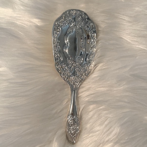 Vintage Godinger Silver Art Silver Plated Vanity Set Art Nouveau Cottagecore - Picture 3 of 6